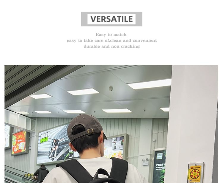 Bag Backpack Nylon Print Lettering Set Laptop Charm /