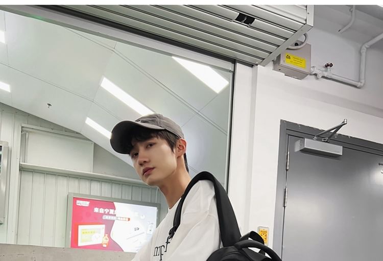 Bag Backpack Nylon Print Lettering Set Laptop Charm /