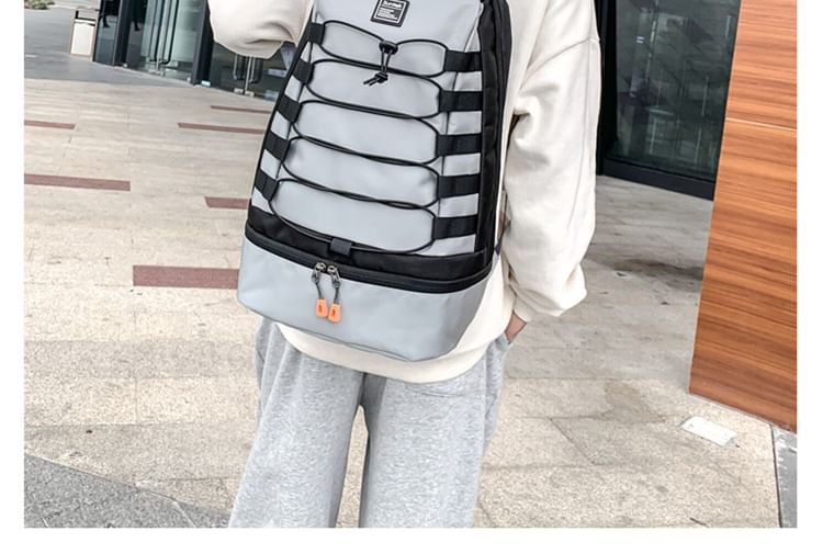 Backpack Laptop Applique Lettering