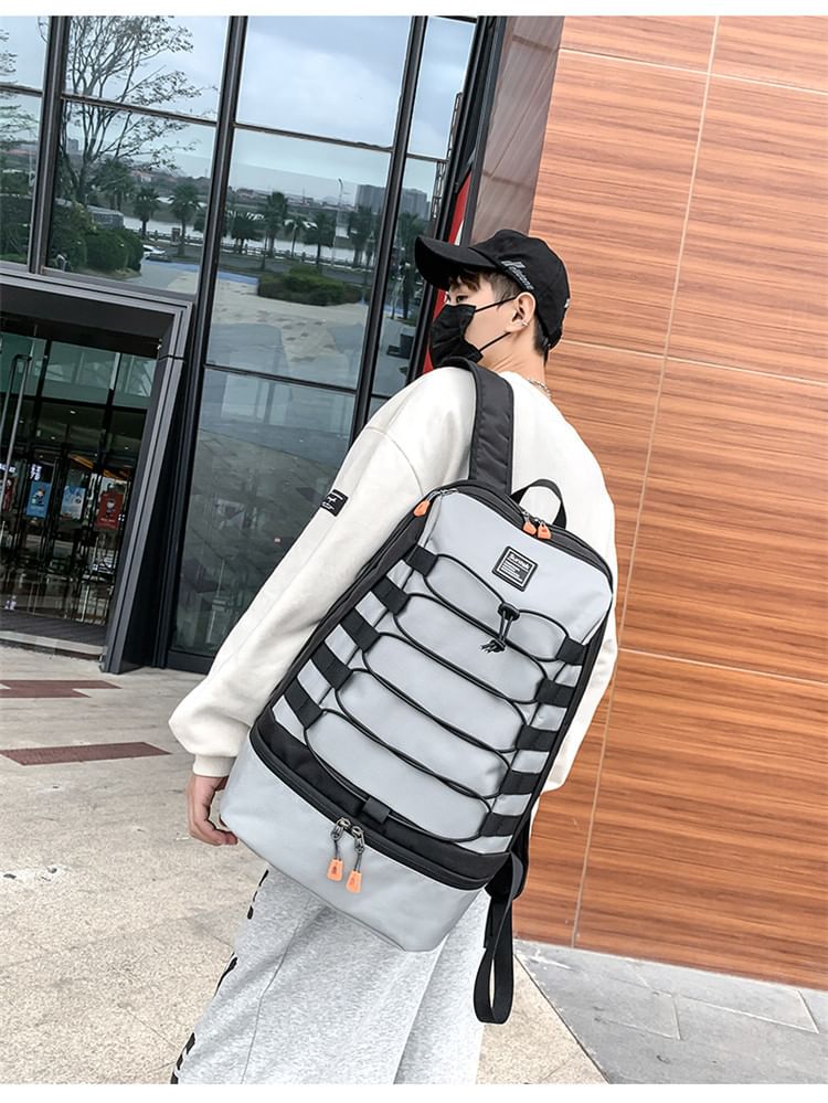 Backpack Laptop Applique Lettering