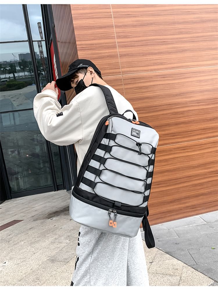 Backpack Laptop Applique Lettering