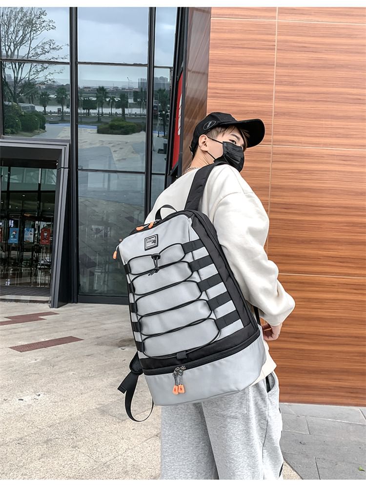 Backpack Laptop Applique Lettering