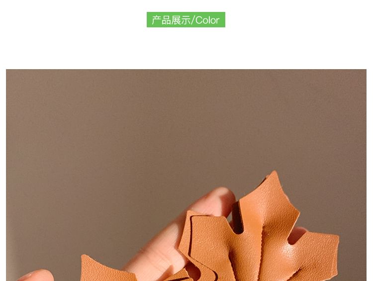 / Clip Set Hair Leaf