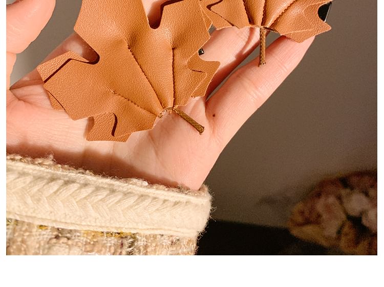 / Clip Set Hair Leaf