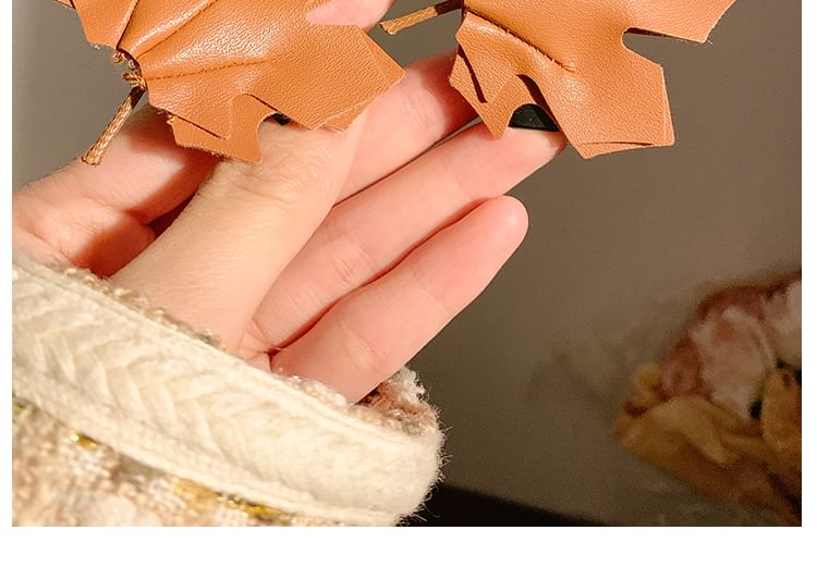 / Clip Set Hair Leaf