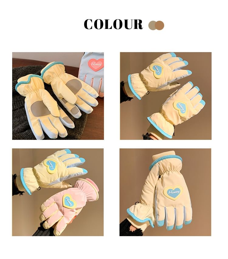 Gloves Heart Tone Two