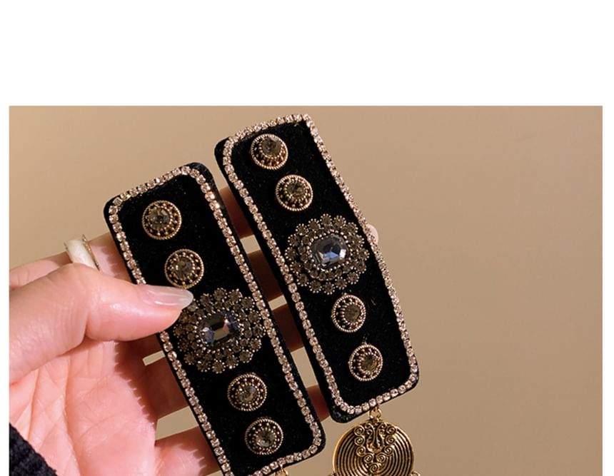 Beaded / Rhinestone Hair Clip Set