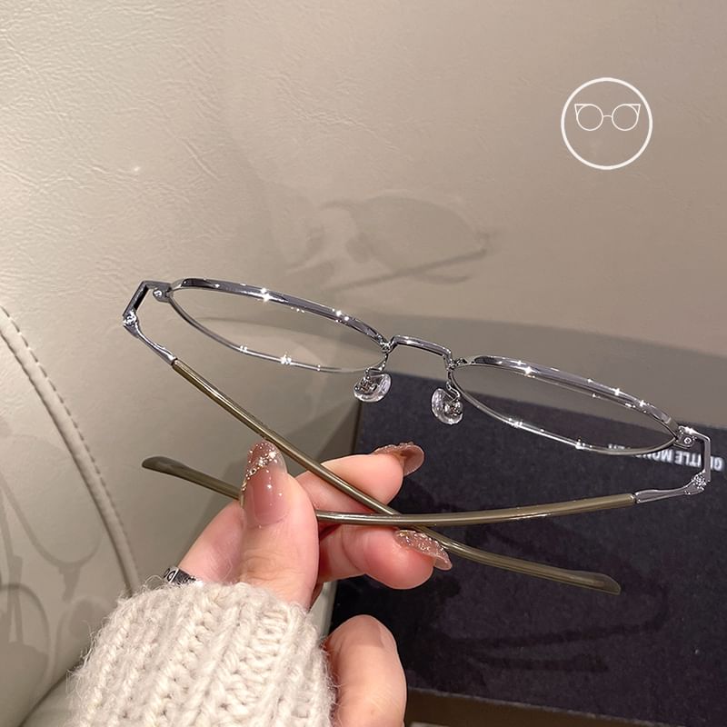 Glasses Polygon Metal