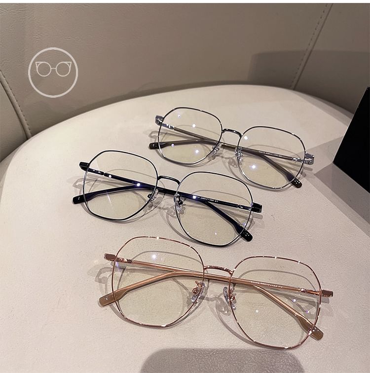 Glasses Polygon Metal