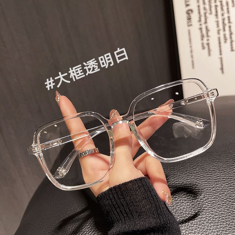 Glasses Light Blocking Square Blue