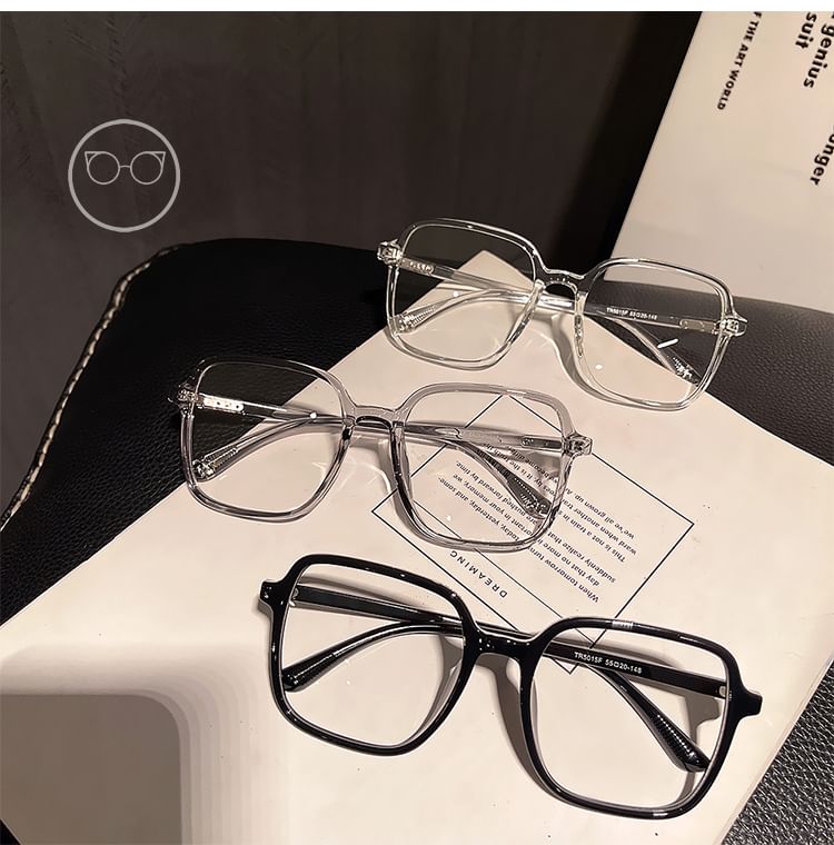 Glasses Light Blocking Square Blue