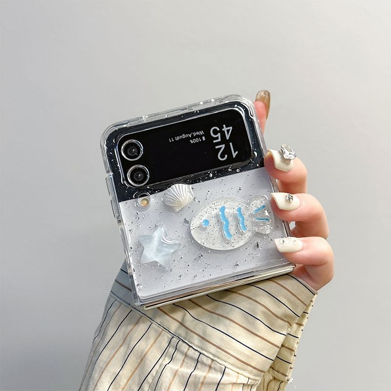Transparent Shell Phone Case Fish