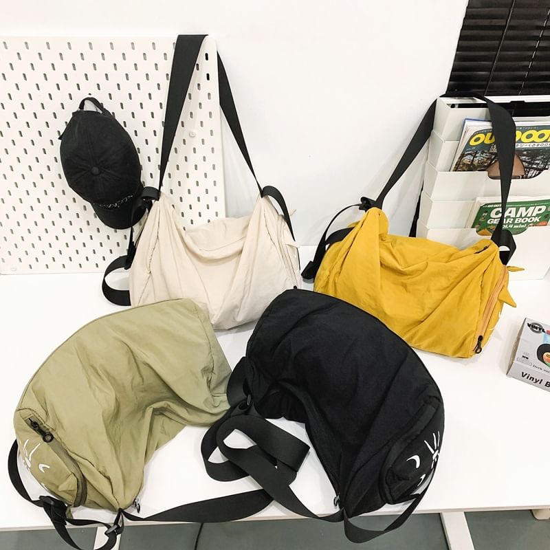 Print Bag Nylon Cat Messenger