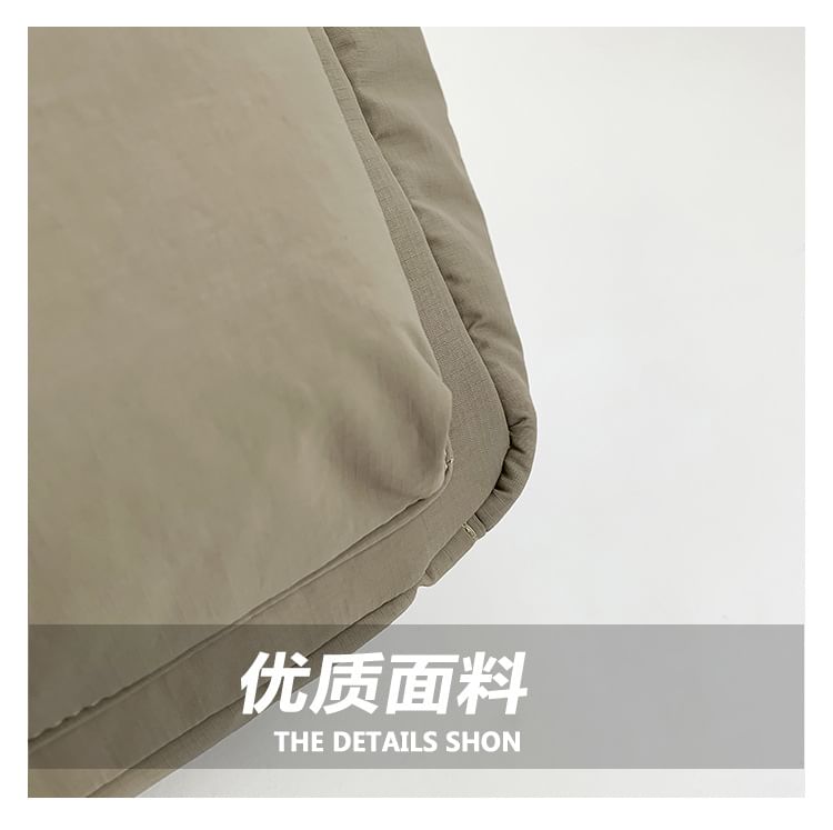 Bag Plain Nylon Messenger