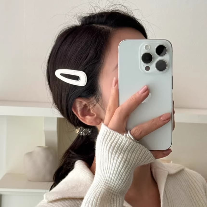 Clip Leather (Various Designs) Set of Hair 2: Faux