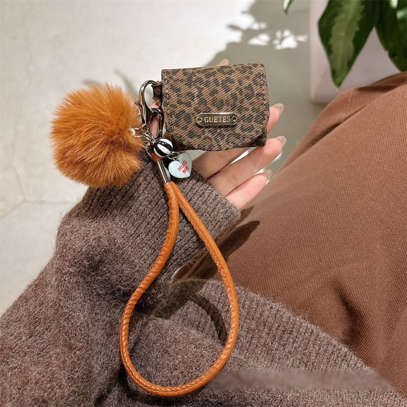 Strap / Case Print Pro Earphone AirPods Leopard Pom Skin