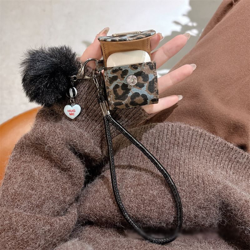 Strap / Case Print Pro Earphone AirPods Leopard Pom Skin