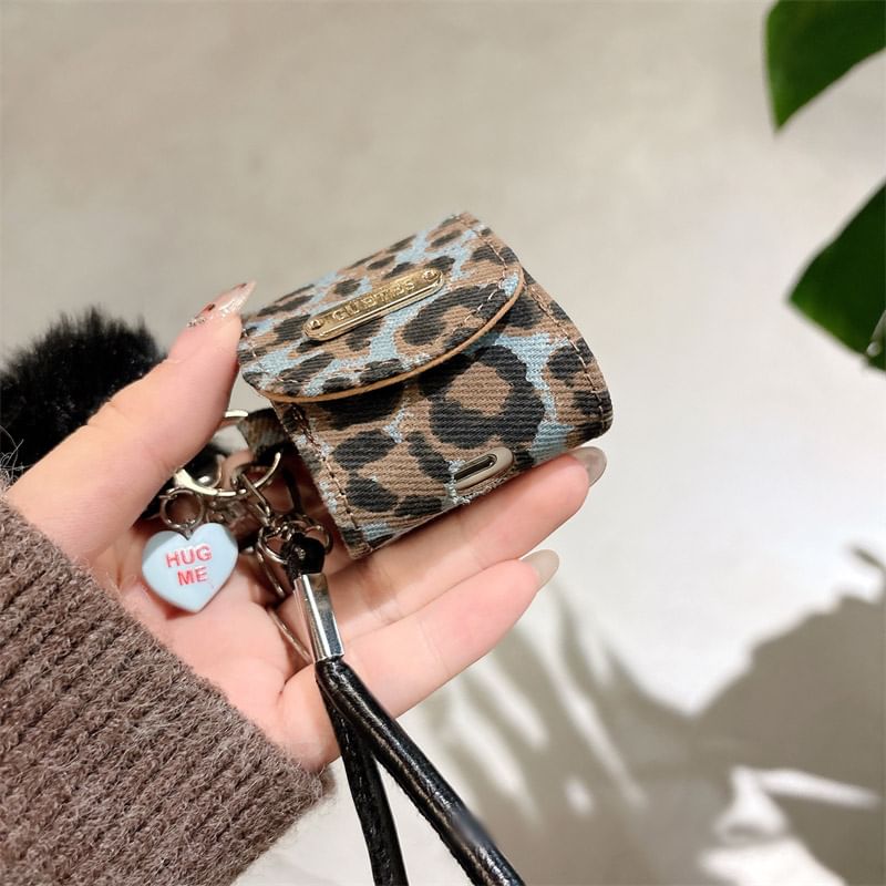 Strap / Case Print Pro Earphone AirPods Leopard Pom Skin
