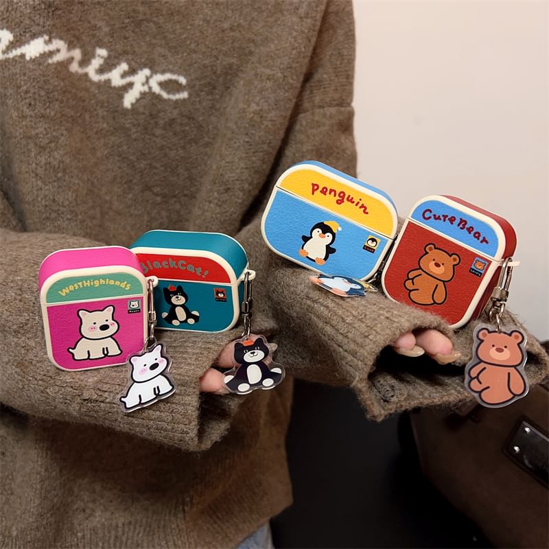 Pro / Skin Case AirPods Charm Earphone Animal