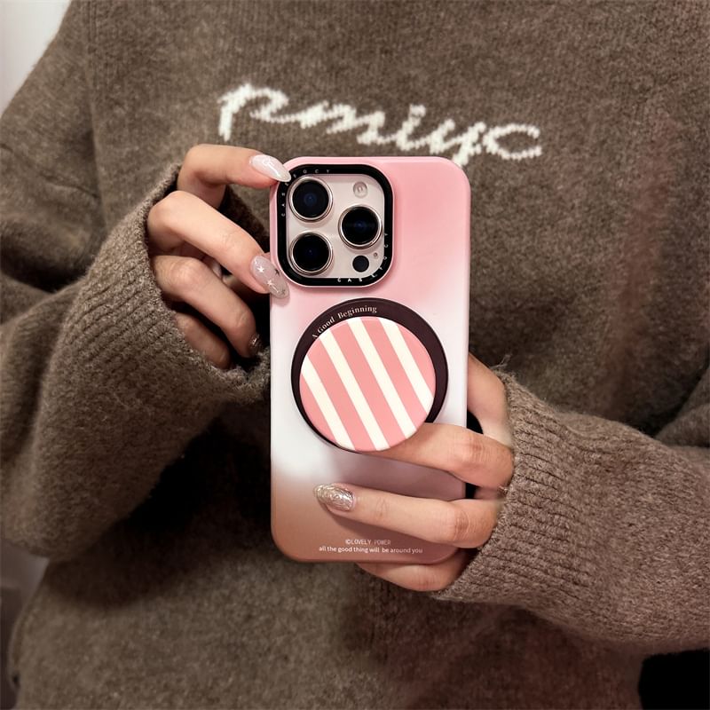 (Compatible Phone MagSafe) Gradient Case with Magnetic