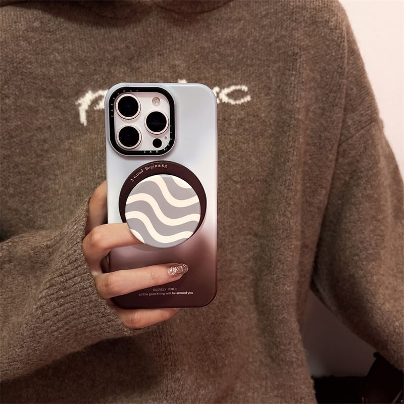 (Compatible Phone MagSafe) Gradient Case with Magnetic