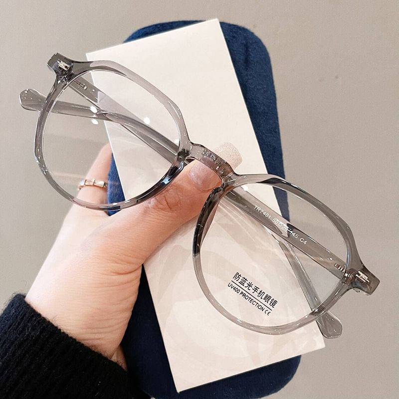 Light Geometric Blue Blocking Glasses