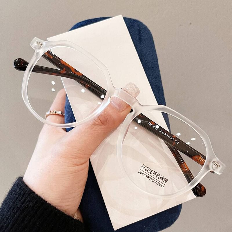 Light Geometric Blue Blocking Glasses