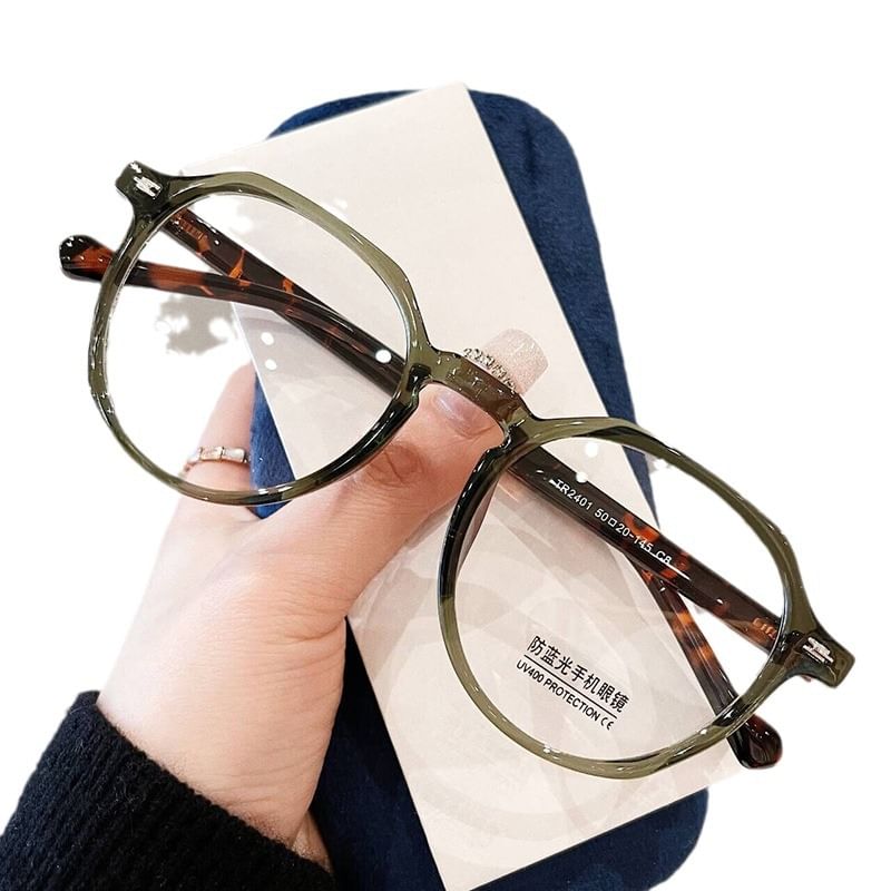 Light Geometric Blue Blocking Glasses