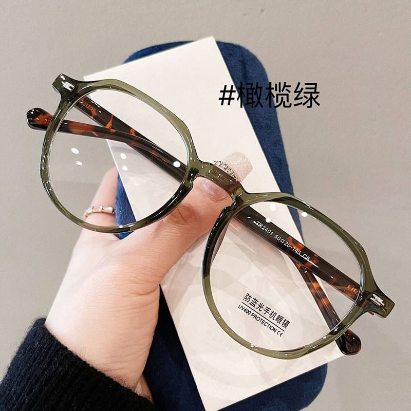 Light Geometric Blue Blocking Glasses
