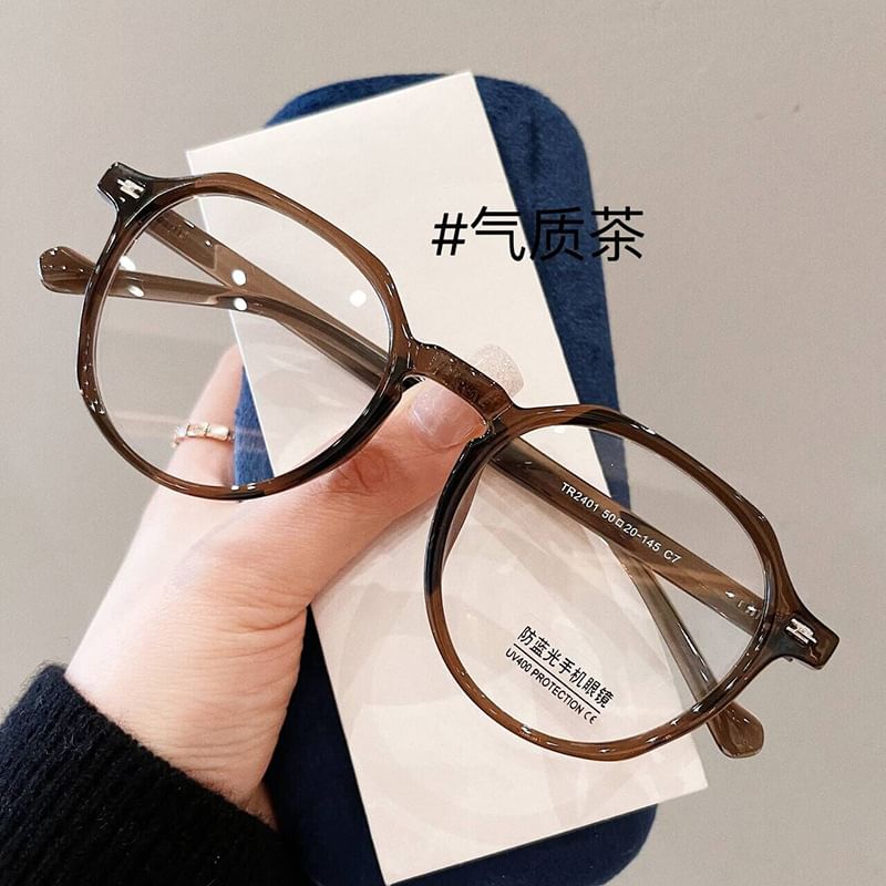 Light Geometric Blue Blocking Glasses