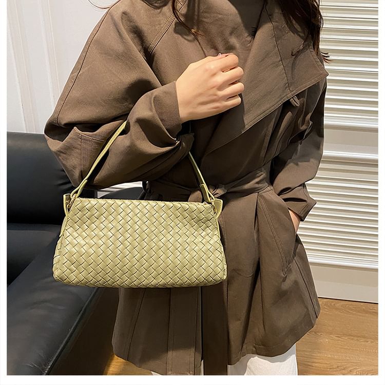 Crossbody Leather Quilted Faux Bag