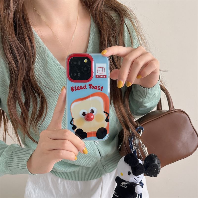 Phone Case Set Strap Toast /