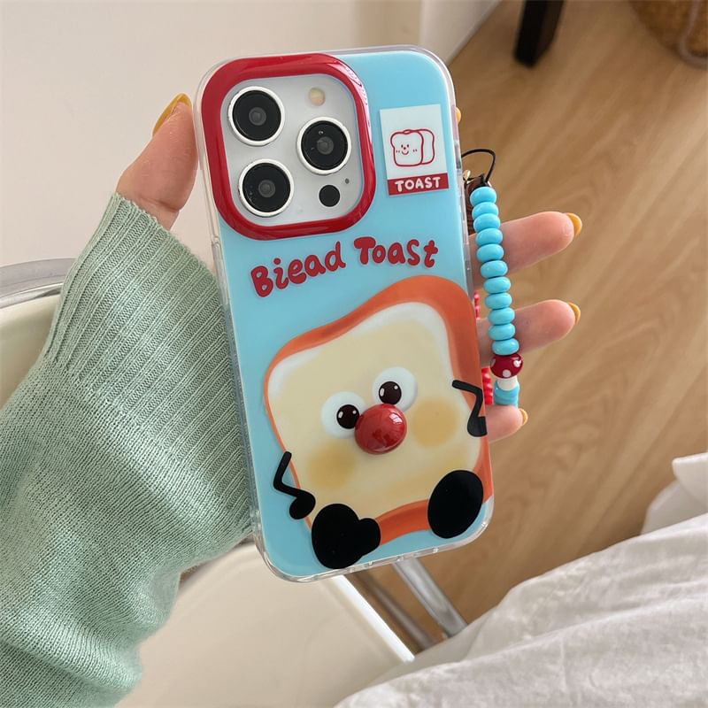 Phone Case Set Strap Toast /