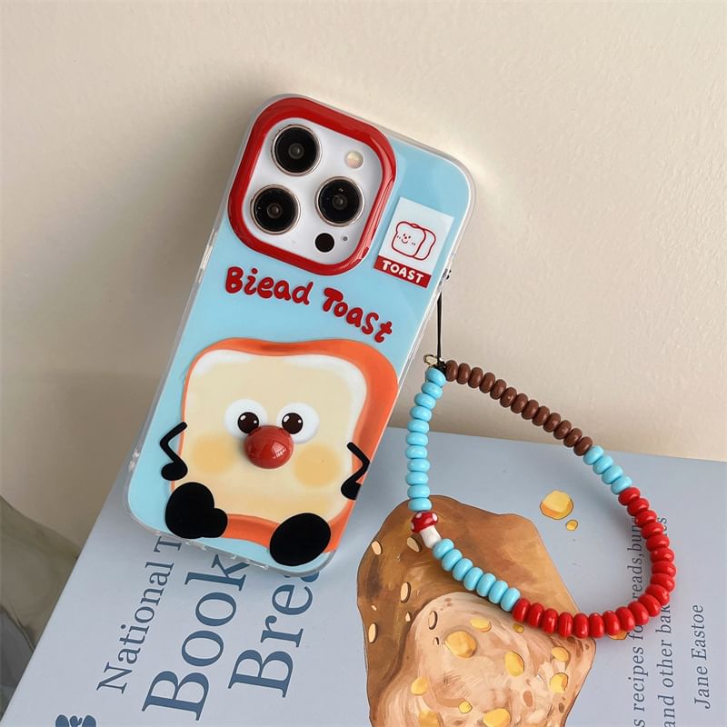 Phone Case Set Strap Toast /