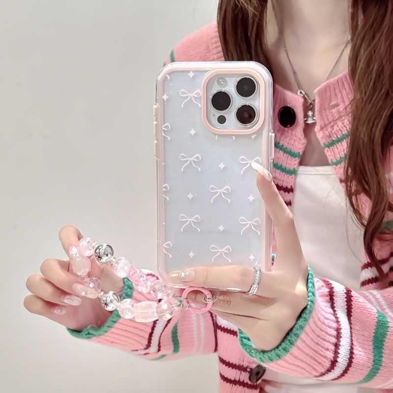 Strap Phone Set Case Bow /