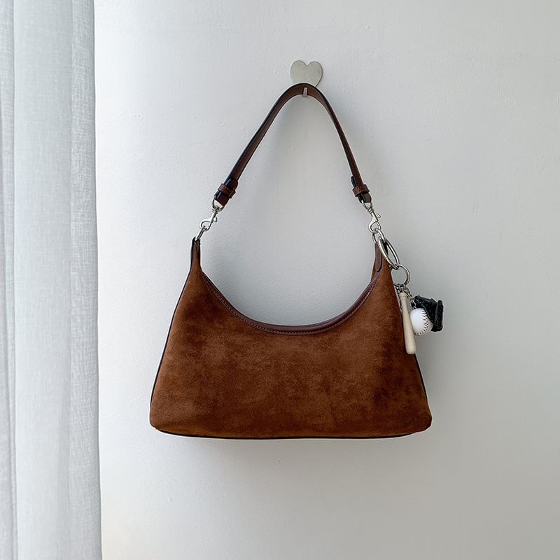 Bag Shoulder Faux Suede