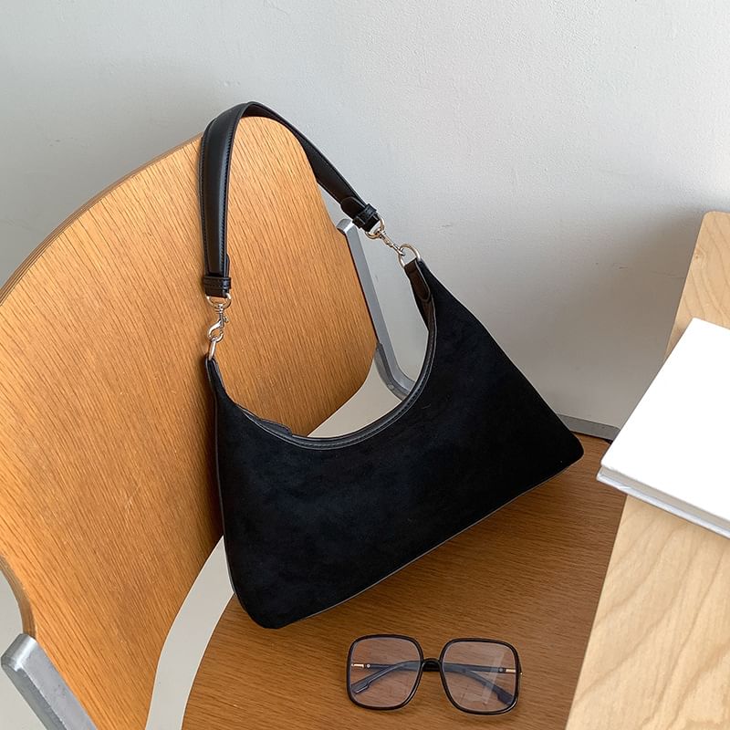 Bag Shoulder Faux Suede
