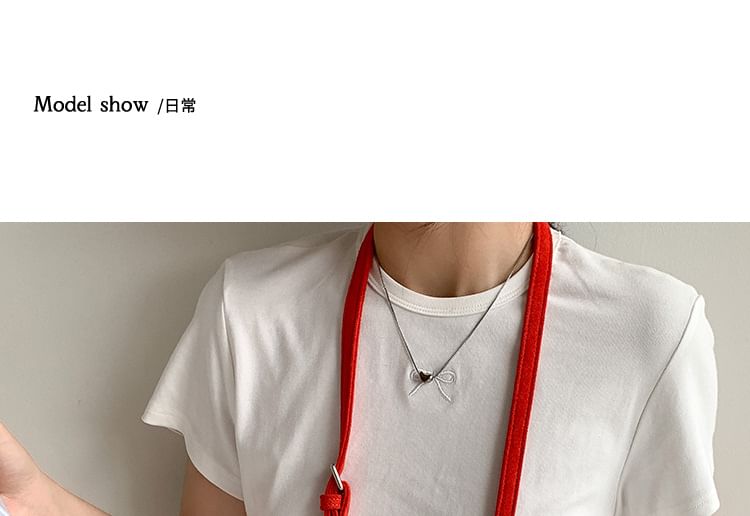 Suede Crossbody Plain Faux Bag