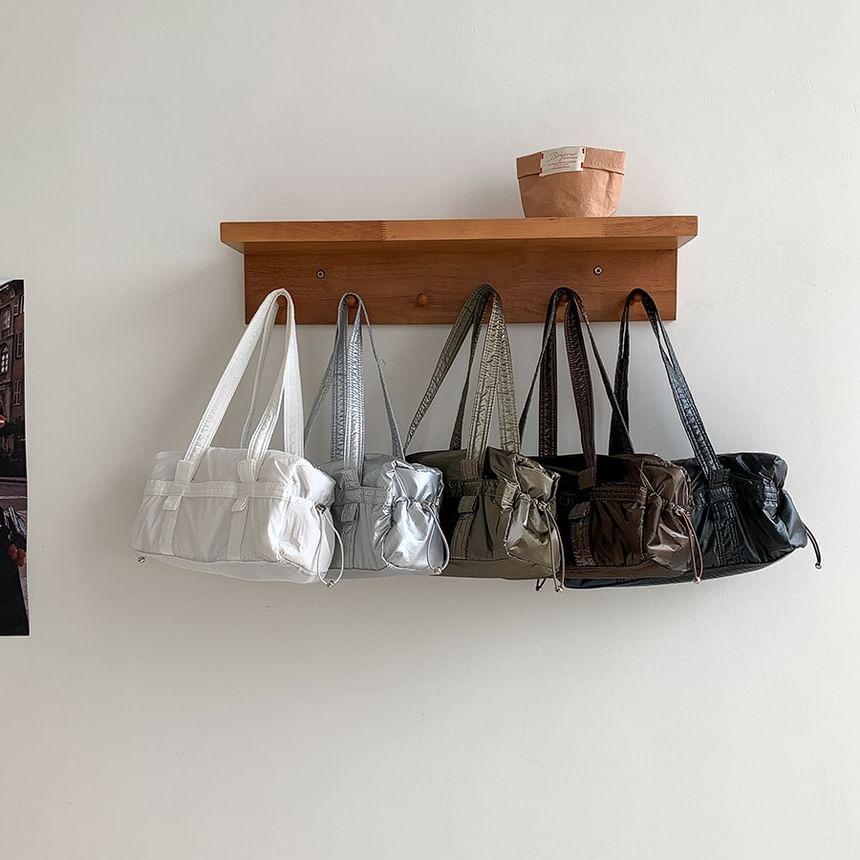 Bag Plain Shoulder Drawstring