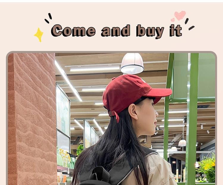 Set Charm Applique Bag Buckled / Nylon Backpack Lettering