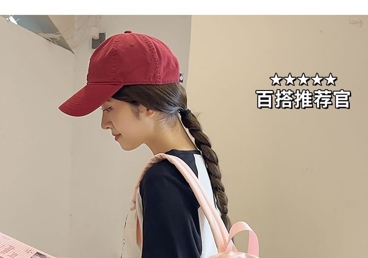 Brooch Backpack Set Plaid / Nylon