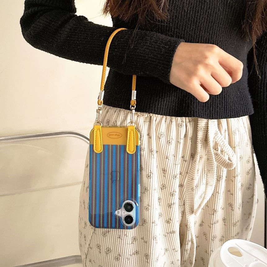 Strap Case Phone Striped / Set