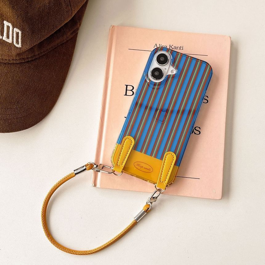Strap Case Phone Striped / Set