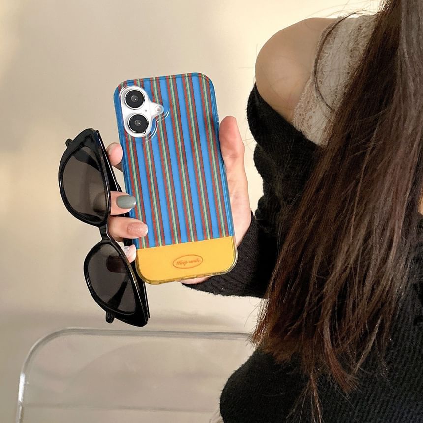 Strap Case Phone Striped / Set