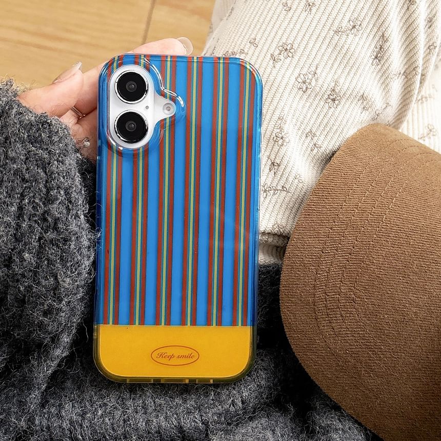 Strap Case Phone Striped / Set