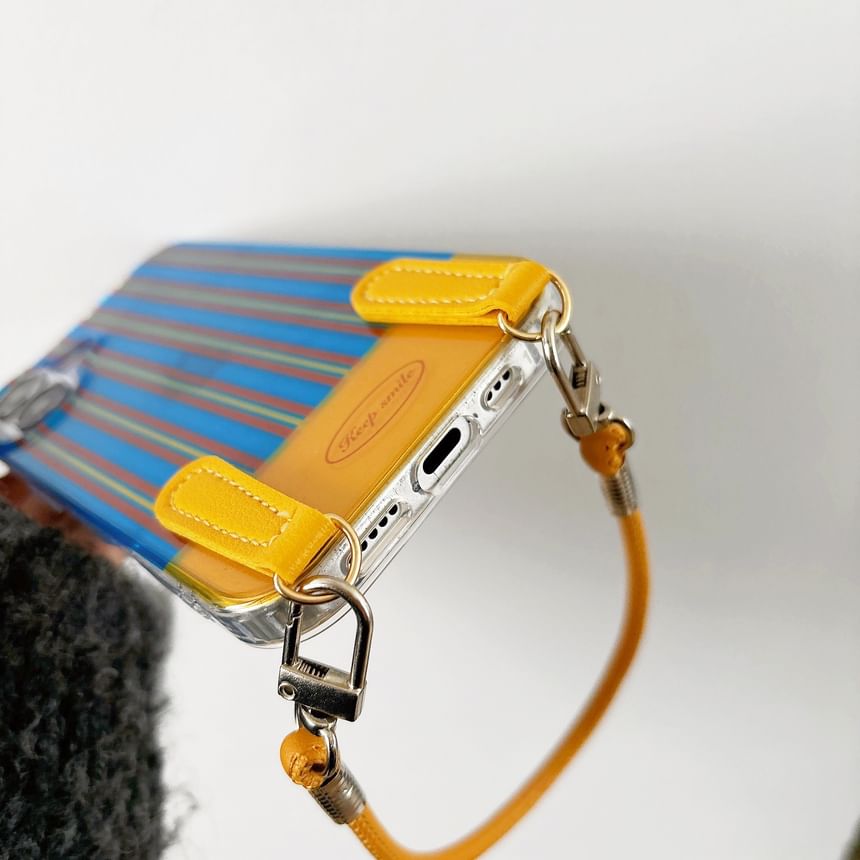 Strap Case Phone Striped / Set