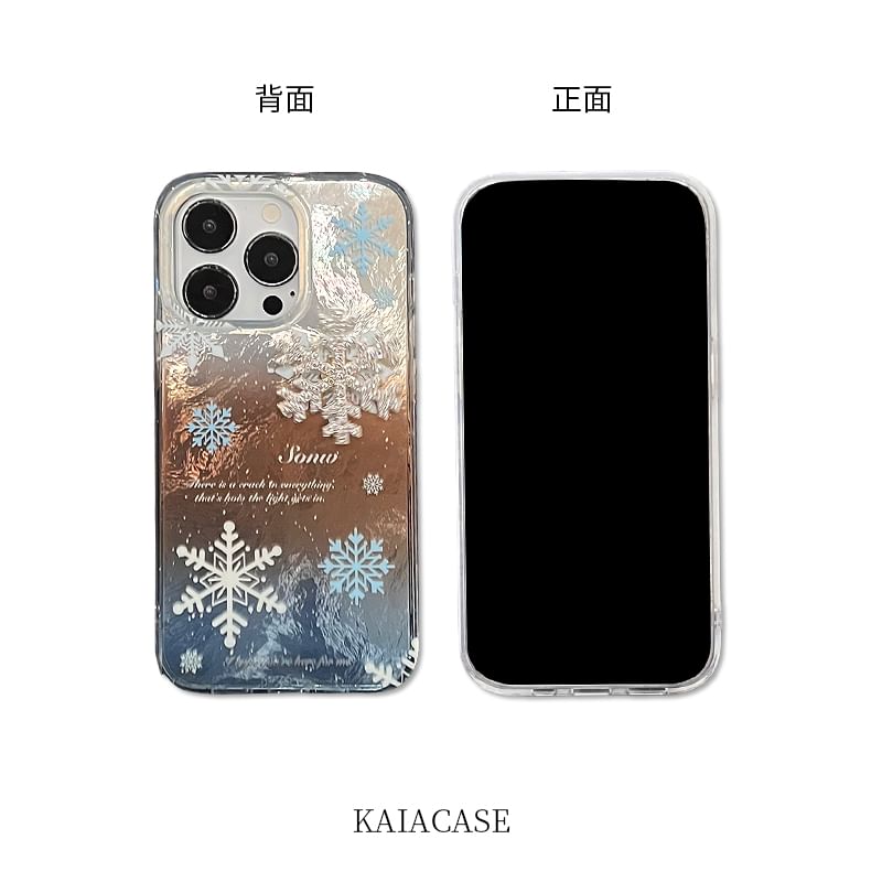 Phone Snowflake Case