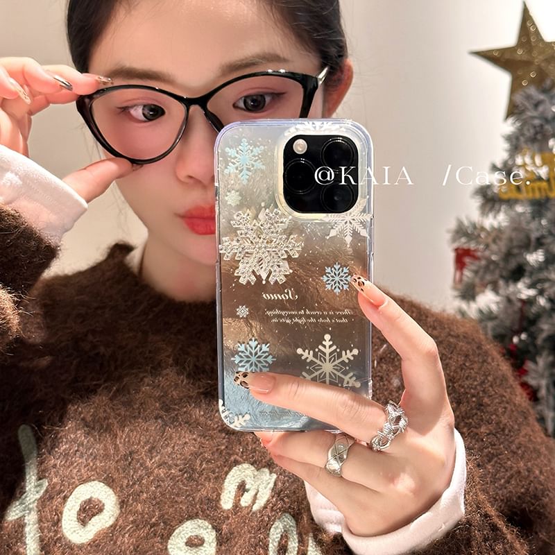 Phone Snowflake Case
