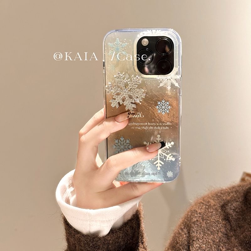 Phone Snowflake Case