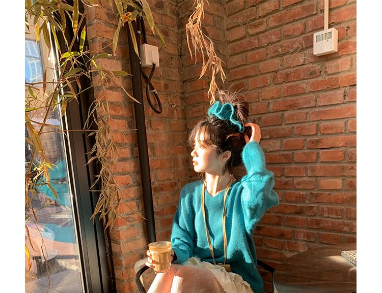 Plain Ruffle High Skirt Tiered Mini Rise A-Line